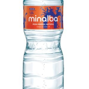 Água Mineral com Gás Minalba 1,5L