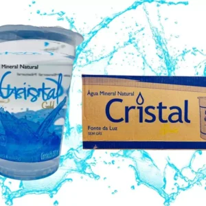Água Cristal Gold Copo 200ml Caixa Com 48 Unidades